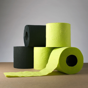 custom-colored toilet paper