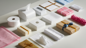 What are the different types of tissue paper?