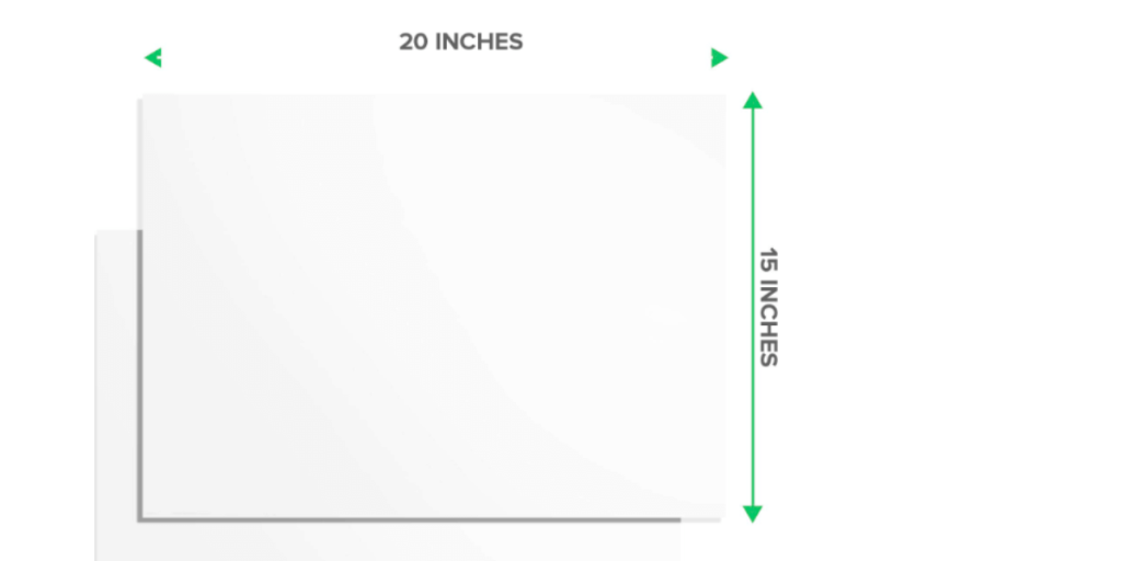 tissue paper dimensions