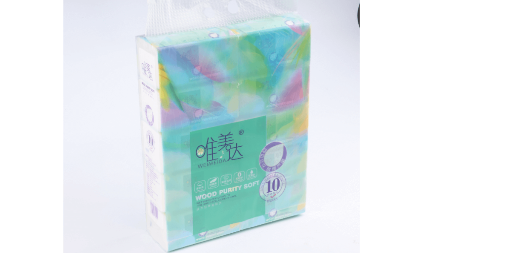 white tissue paper