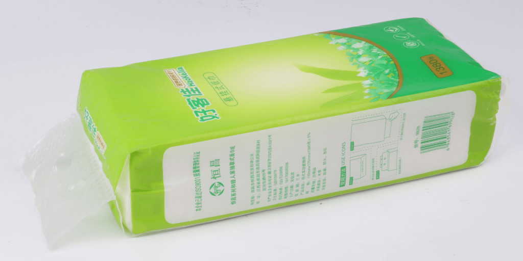 hanging facial tissue factory
